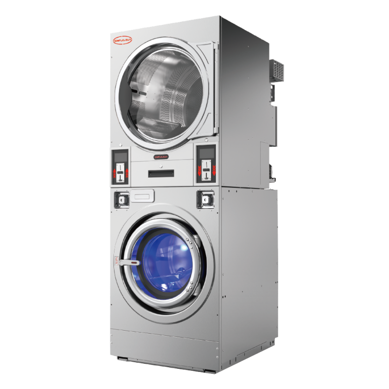 Home » Products » Commercial Laundry Machine » Stack Washer Dryer (hard ...