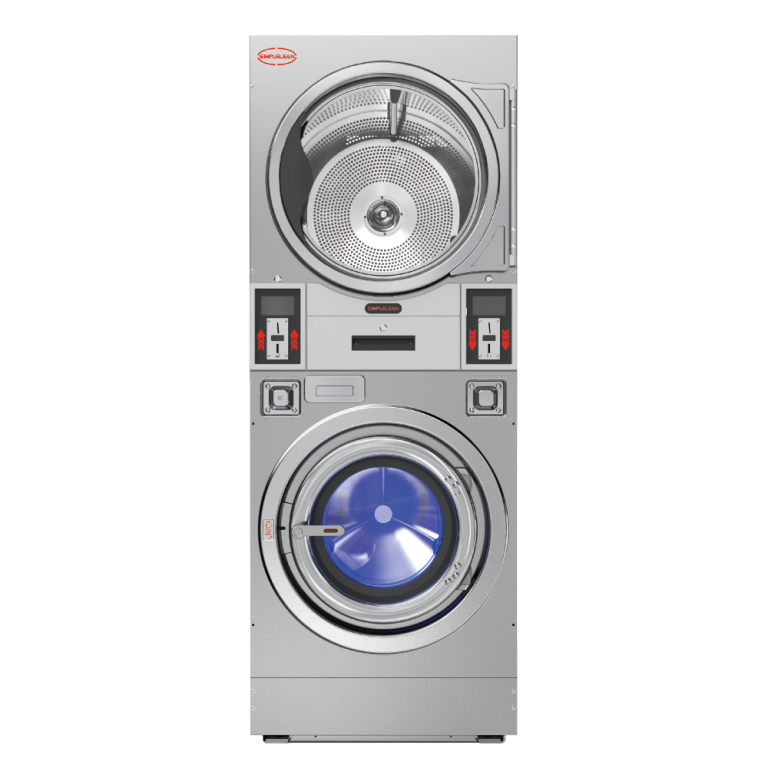 Home » Products » Commercial Laundry Machine » Stack Washer Dryer (hard ...